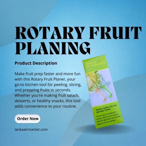 Rotary Fruit Planing